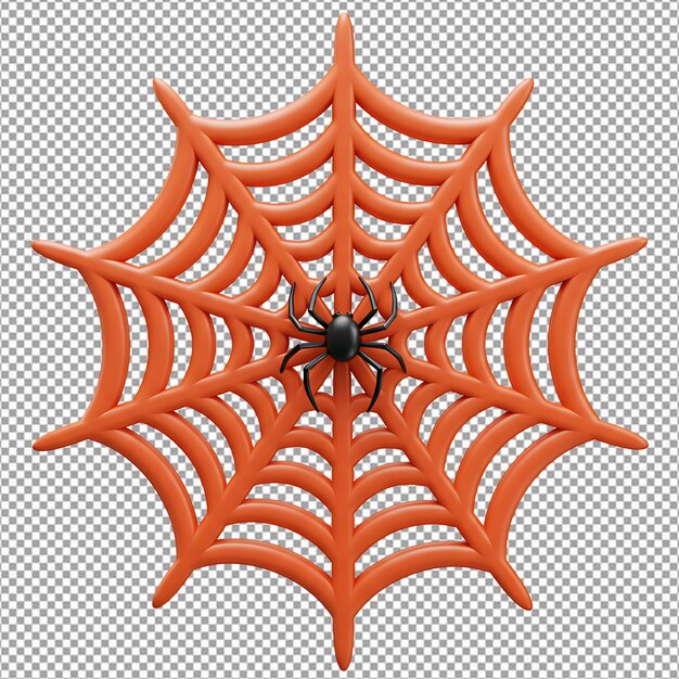 PSD 3d cadılar bayramı örümcek ağı