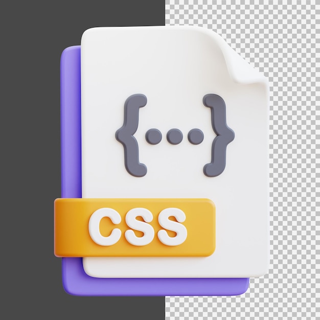PSD 3d css code ikon