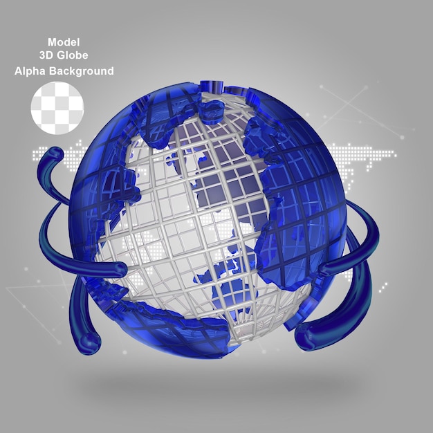 PSD 3d-glob