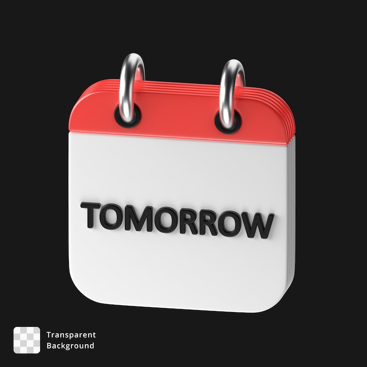 PSD 달력의 3d 아이콘