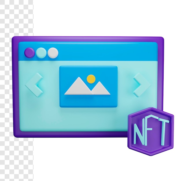 PSD 3d nft