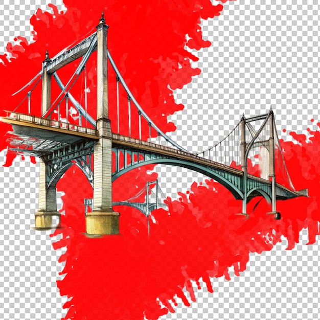 PSD 3d render köprüsü