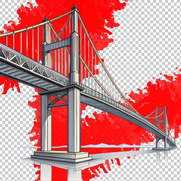 PSD 3d render köprüsü