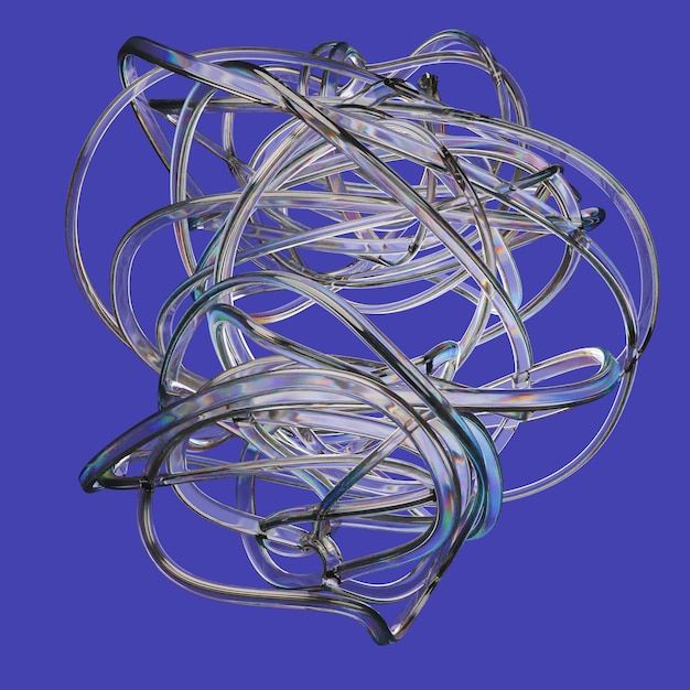 PSD 3d-rendering av objektformmodell