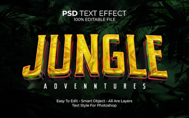PSD 3d tekst effekt