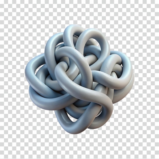 PSD abstract knot 3d-rendering