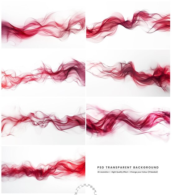 PSD abstracte vector achtergrondset