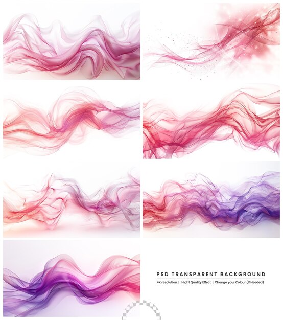PSD abstracte vector achtergrondset