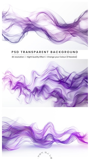 PSD abstracte vector achtergrondset