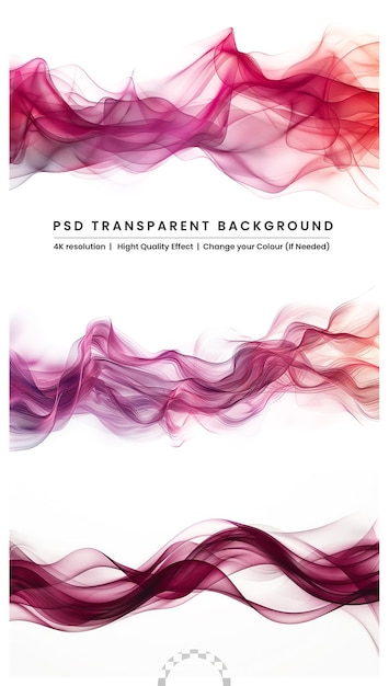 PSD abstracte vector achtergrondset