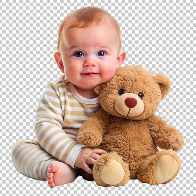 PSD baby med bamse