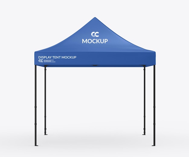 PSD baldakin pop-up telt mockup