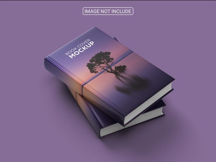 PSD bogforside mock-up arrangement