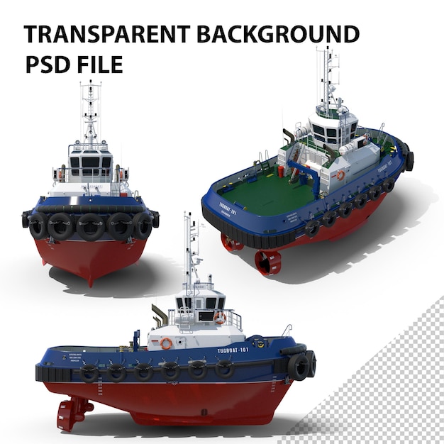 PSD bugseringsskib png