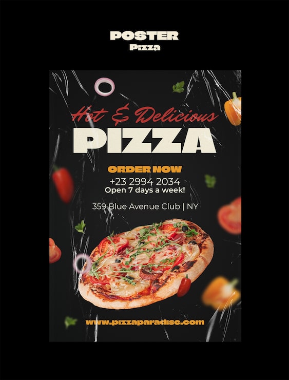 Catering template design