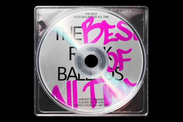 PSD cd mockup psd