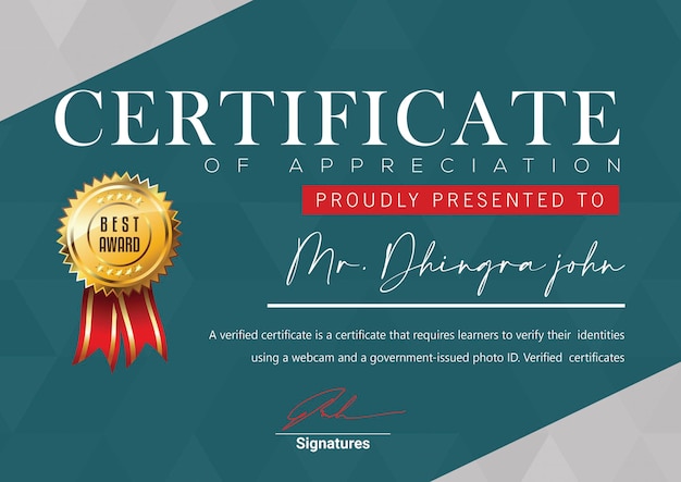 PSD certifikat