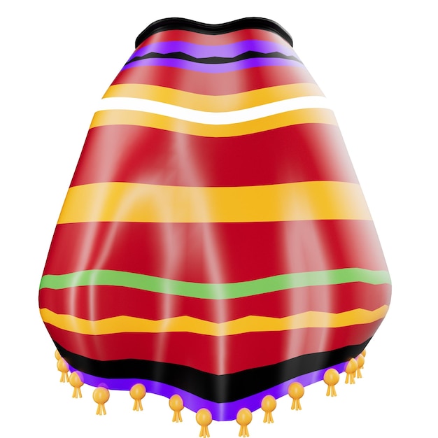 PSD cinco de mayo 3d-renderöidä