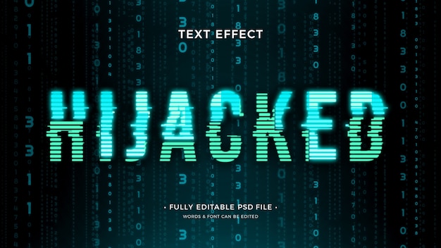 PSD code teksteffect