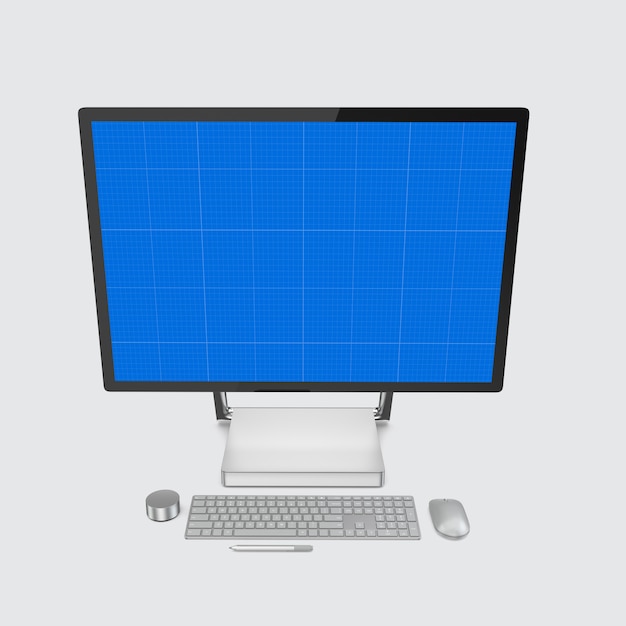 PSD computerskærm mockup