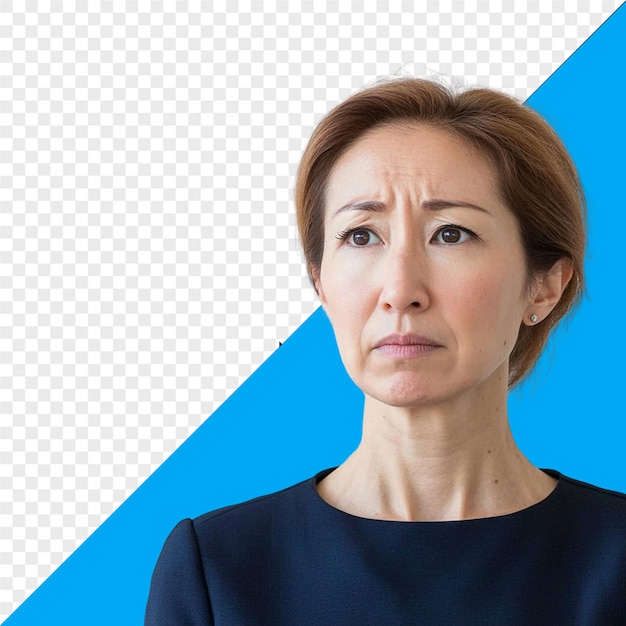PSD 心配する女性