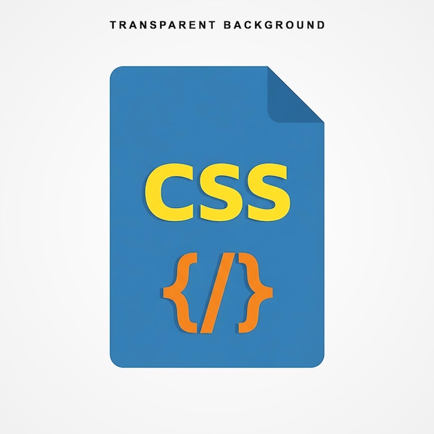 PSD 웹 개발 및 스타일링용 css 파일 아이콘