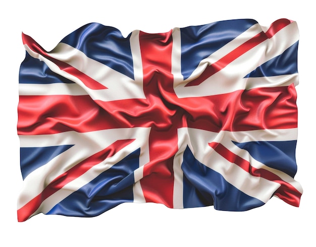 PSD de union jack vlag wappert