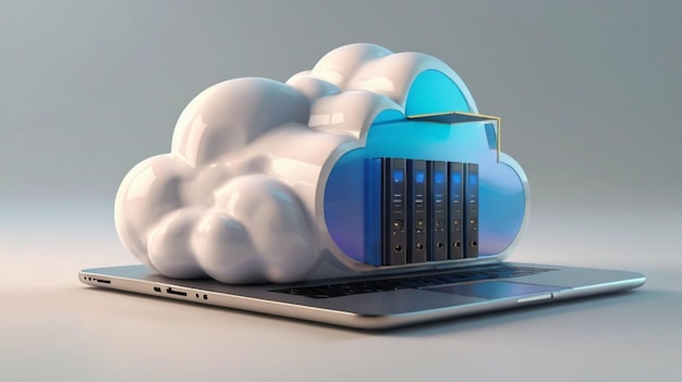 PSD designkoncepter til brugergrænseflade for cloudcomputing