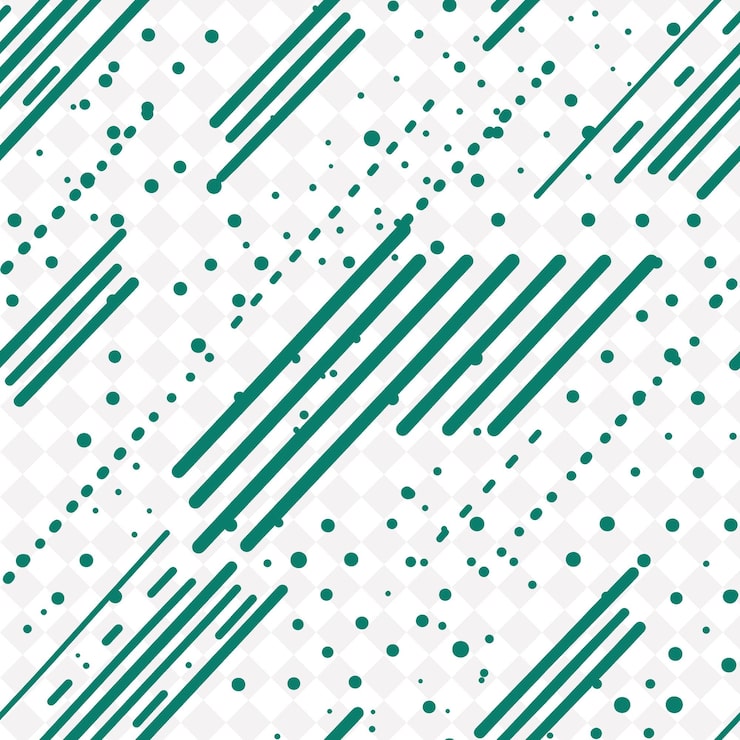 PSD dot en dash linear pattern met dot en dash icon en alter abstract natural pattern vector design