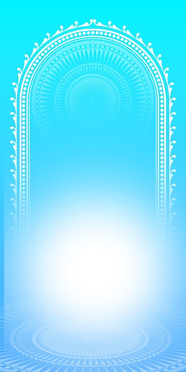 PSD durga puja banner dekorativ baggrund