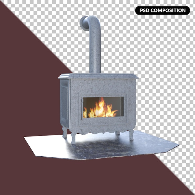 PSD ejendom bolig interiør asset 3d rendering premium psd