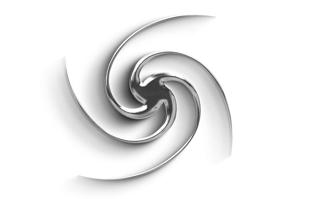 PSD elegant sølv virvel design
