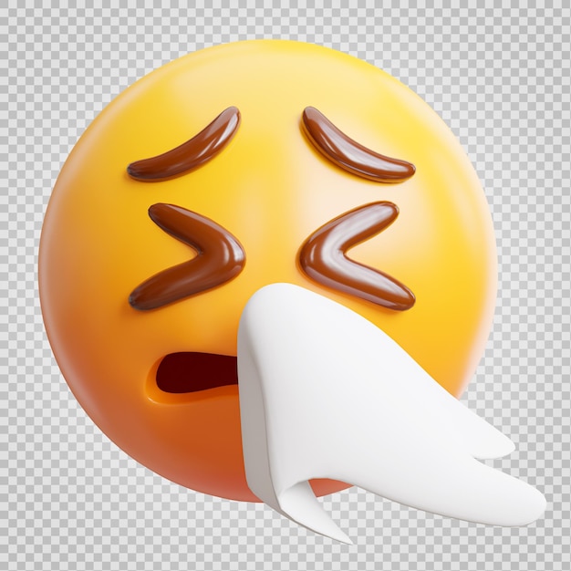 PSD 3d-икона эмодзи