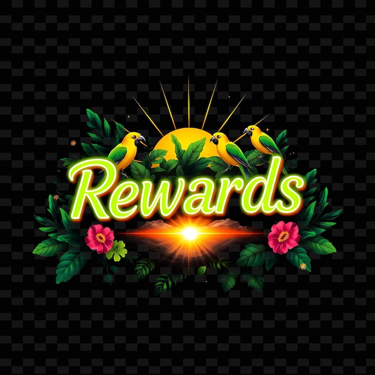 PSD en logo for den gratis matrestauranten med fugler og blomster