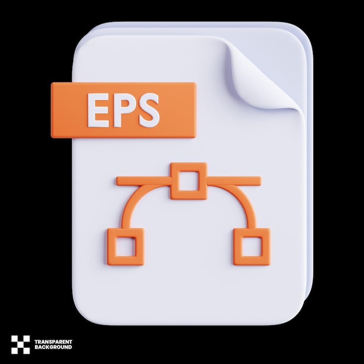 PSD eps-formaat 3d-illustratie
