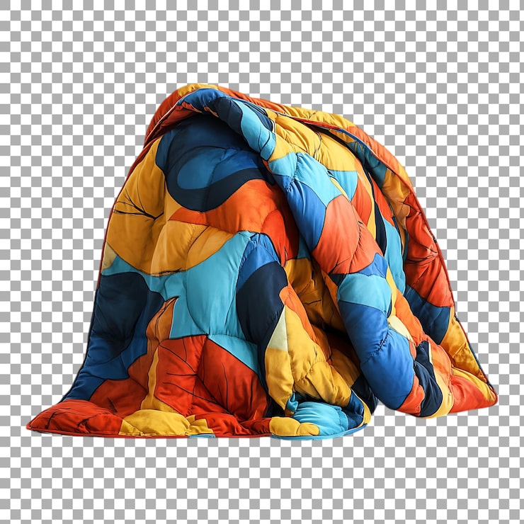 PSD färgstark abstrakt quilt