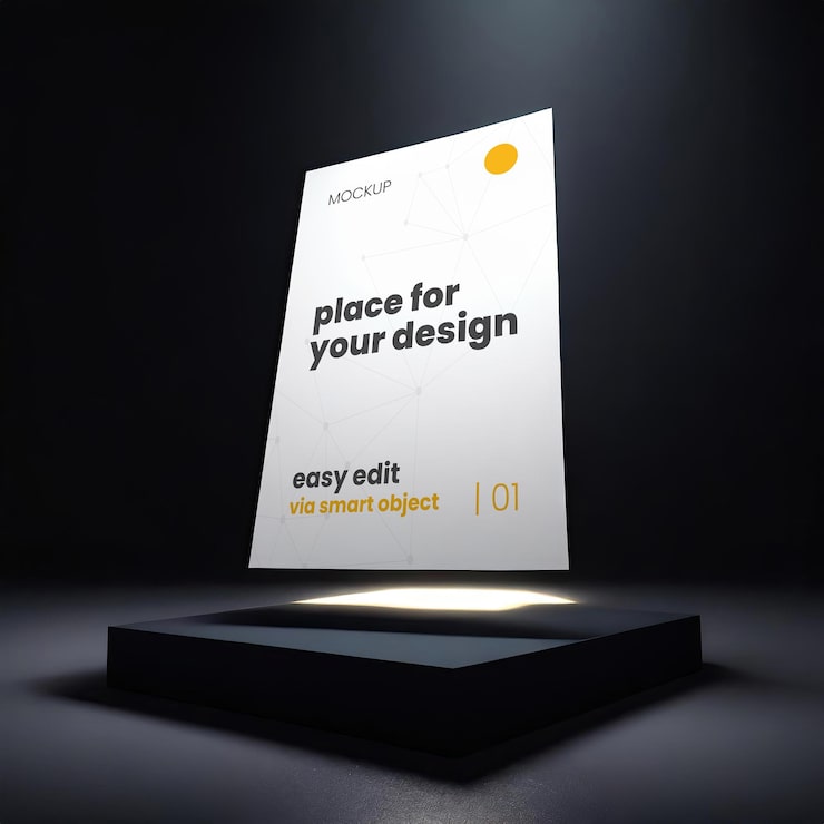 PSD flydende side mockup 02