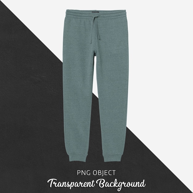 PSD forfra af basic joggingbukser mockup