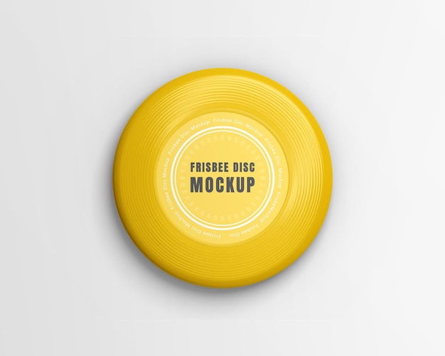 PSD frisbee-disk mockup isolert