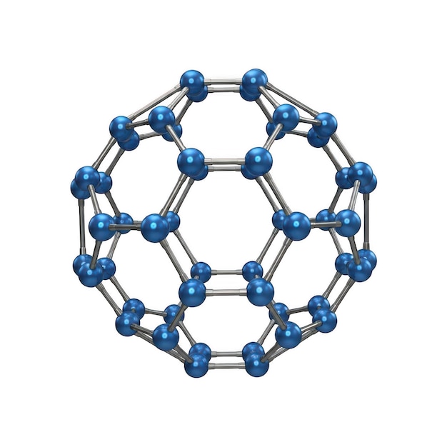 PSD fullerene molekül yapısı