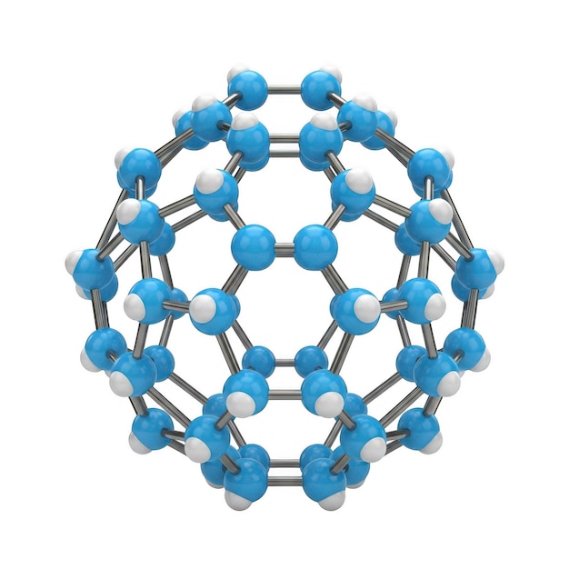 PSD fullerene molekül yapısı