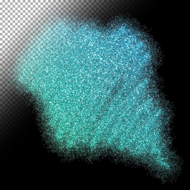 PSD glitterbaggrund på transparent baggrund