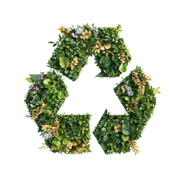 PSD groen recycle-symbool