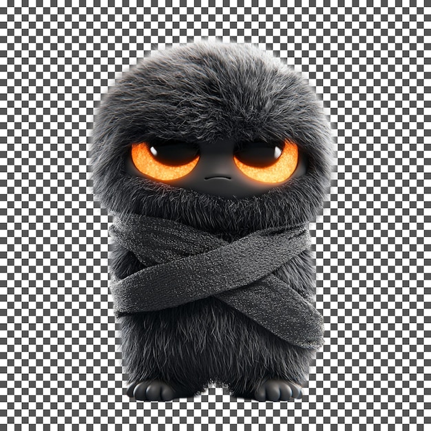 PSD grumpy furball