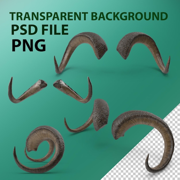 PSD horn png