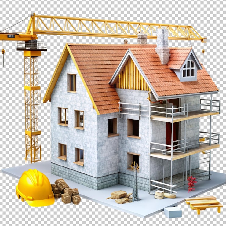 PSD house construction site