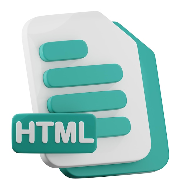 PSD икона документа html