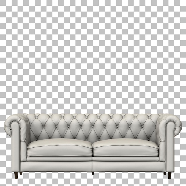 PSD hvit sofa