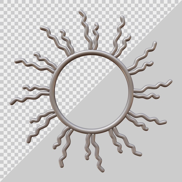 PSD indram med moderne 3d-rendering