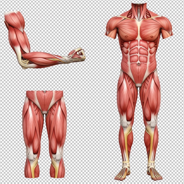 PSD i̇nsan kas sistemi anatomisi